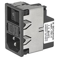 Schurter KMF1.1221.11 Inlets KMF PWR ENTRY MODUL W. FILTER 2A