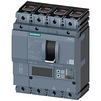 SIEMENS 3VA21167JP460AA0 Line Protection BRKR 3VA21 4P 160A 110KA ETU5-LSI BOX