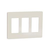Square D SQWP141003LA Cover Frame 3 GANG SCREWLESS MATTE WALL PLATE LA