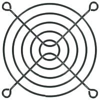 Lưới bảo vệ quạt dạng dây 80mm, phủ đen E.D. Qualtek Electronics 08172-02