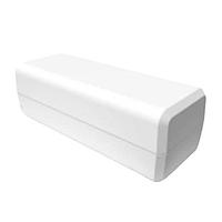 New Age Enclosures S1A-281109 バッテリーホルダー コンパクト AAA 2.8 x 1.1 x 0.9インチ - ホワイト