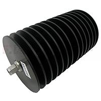 Fairview SA18S100-40 40 dB Fixed Attenuator SMA Male To SMA Female Directional Up To 18 GHz Rated To 100 Watts With Black Aluminum Heatsink Body