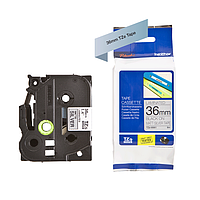 BROTHER TZE-M961 标签盒式磁带 (black on matte silver)