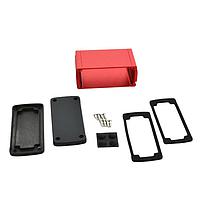 Vỏ hộp PCB Vỏ nhôm đùn màu đỏ (2 x 4.5 x 2.7 inch) Bud Industries EXN-23356-RD