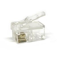 Đầu nối 4P4C dẹt có dây bện Kycon MP44X-1000