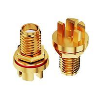 Đầu nối SMA, gắn PCB, BHJck, đầu ra cuối, có vòng đệm O-ring, 6GHz, IP68/69K, độ dày PCB 0.8mm GCT (Global Connector Technology) RFPC-SMA23-FN-095-A