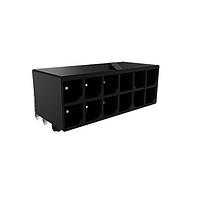 Amphenol FCI 10146997-04201LF Headers & Wire Housings Minitek Power5.7 DR RATH HDR 4Pos Tin