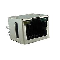 Amphenol Commercial Products RJHSEK382A1 Modular 8P8C, Vertical, Shield, With LEDs, No Panel Stops