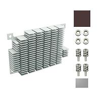 Bộ tản nhiệt thụ động EDM COMPACT 12 MM + Tấm dẫn nhiệt 20*20 MM dày 1.50 MM cho NXP I.MX6UL / ULL hoặc I.MX6 DUAL / QUAD / QUADPLUS không có nắp hoặc I.MX7 Wandboard EDMHS12M2T2020150KIT