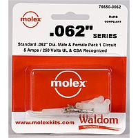 Bộ Kết Nối .062 Bộ Kít Phích Cắm Treo Tự Do Rec 1P Molex 76650-0062