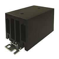 Tản nhiệt gắn ray DIN, điện trở nhiệt 2,20 °C/W, công suất 45 W, Kích thước Rộng x Cao x Sâu = 45 x 103 x 55 mm, phù hợp để gắn một SSR đơn Carlo Gavazzi RHS45C