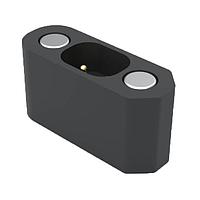 Đầu nối Pogo 2 chân có lò xo nam châm 4mm, có vỏ bọc, gắn bề mặt SMT Mill-Max 879-22-002-30-011101