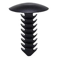 Essentra Components XT3751500A Screws & Fasteners .375IN H .062-1.50PT XMAS TREE CLIP:NYLON BLACK