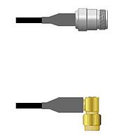 Amphenol Custom Cable Q-1W0360008010i ສາຍສັນຍານ RF N-SJ/SMA-RP RG58 10I