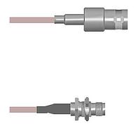Amphenol Custom Cable Q-0304F0005010i RF Cable Assemblies BNC-SJ/TNC-SJB G316 10I