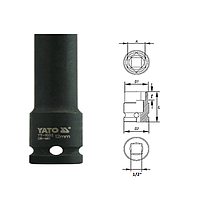 Yato YT-1032 Hexagonal deep impact socket 1/2" (12mm)