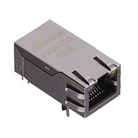 Jack từ RJ45 10/100 Base-TX 1x1 Góc phải POE++ Lỗ xuyên Abracon ARJ-139