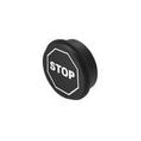 EAO 09-0S12.3308 Keypad Symbol Insert 09.Caps Color Black.Backlight Color White.3308, Stop operation