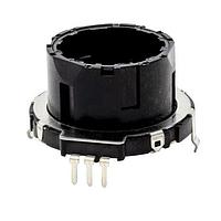 Same Sky (formerly CUI Devices) RING28-161530-TH Encoders 15PPR 30DET, 5Vdc, A/B, 2-bit, 11mm ring, vert