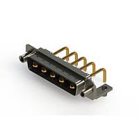 EDAC 629-5W5-650-1TD Mixed Contact D-Sub Connectors Right-angle Power Combo D-Sub Connector