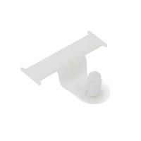 HellermannTyton 133-01497 Cable Mounting & Accessories Standoff Bundling Clip, 1.73" Long, Panel Thickness 0.020.27", PA66HIRHSUV, Natural, 3000/carton