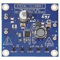 STMicroelectronics STEVAL-ILL089V1 評価ボード 1 ALED6000ベースの1AバックLEDドライバーボード