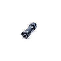 Amphenol LTW CD-07BFMA-QL8SP0 Standard Circular Connector X-Lok, Middle Size, Plastic, 5A, 07 pins, Female Connector, Male Contact, Straight, Push Lock, Crimp, Field Installable, F6.0 - F8.0mm, IP68