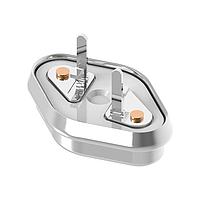 Microtherm Sentronic T12A15505 A334 일반적으로 닫힘 바이메탈 디스크, 열 스위치, 일반적으로 닫힘 (NC), SPST 155C 스위치 온도, 6.3A / 2.5A