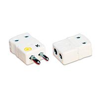 OMEGA UHXH-R/SI-M Ceramic Standard Size Thermocouple Connectors for High Temperature (R,S, IEC, Ceramic Standard Male Thermocouple Connector)