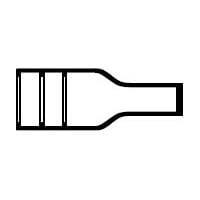 Raychem - TE Connectivity 809138-000 Heat Shrink Cable Boots & End Caps 202D121-3-60/42-0