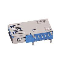 Đầu nối USB Loại A USB3.0, A, Ổ cắm, Đứng DIP Amphenol Commercial Products GSB3116342DHR