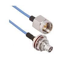 Amphenol SV Microwave 7032-9469 RF Cable Assemblies FLCA SMPM-QBSMA SP-SP 12.00