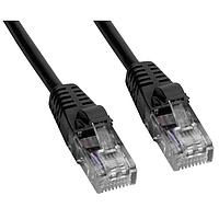 Cáp mạng Cat 5e CAT 5E UTP XOVER RJ45 màu đen dài 15' Amphenol Cables on Demand MP-5XRJ45UNNK-015