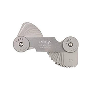 MITUTOYO 186-105 Radius Gages ກໍານົດ (1-7mm/ 34 leaves)