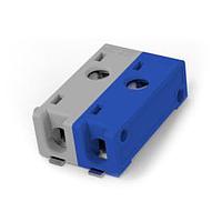 Đầu nối chiếu sáng 2P ĐẦU NỐI NHẤN THẢ GY/BE AMP Connectors - TE Connectivity 1-2834006-0