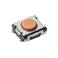 C&K PTS830GG140SMTRLFS ປຸ່ມກະຕຸ້ນ 50mA 12VDC ບໍ່ມີຂາ 450 +/- 80gf SMT