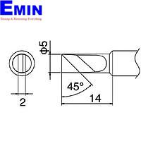 Hakko T18-K 납땜 팁