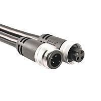 Dây Nguồn AC Đầu Đôi Dây Cáp Chính 3 Chân Khóa Đơn 3M Amphenol SINE Systems P28984-M3