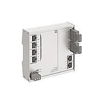 Bộ chuyển mạch Ethernet không quản lý Ha-VIS eCon 2062BT-AD-P - bộ chuyển mạch không quản lý với 6 cổng RJ45 (4 PoE), 2 cổng SC Duplex MM Fiber, (dải nhiệt độ mở rộng) HARTING 24020062120