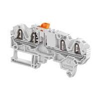 AMP Connectors - TE Connectivity ZK2.5-S-4P-BL Feed Through Terminal Block Aut SNK PI-Spring