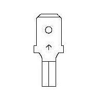 Đầu cos chữ spade 16-14 .250 MLE DISC 3M Electronic Specialty 72M-250-32