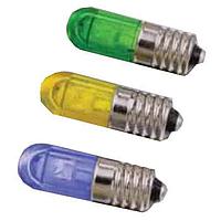 Dialight 586-1202-205F 単色LED ウェッジベース T1 3/4 緑色, 28VDC