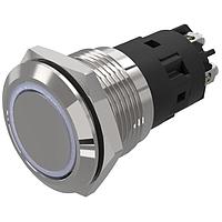 EAO 82-5152.1155 안티-반달 82-5152.1155.조명 푸시버튼.순간 작동.19 mm.스테인리스 스틸.플러시/플랫.링.화이트.110 V.스크류 터미널