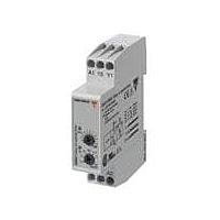 Carlo Gavazzi DAA51CM24 ຕົວຈັດການເວລາ Timing Relays Timer Delay on Operate, ຕິດຕັ້ງບໍລິສັດ DIN rail, ຂະໜາດ 17,5x81x67,2 mm, ຊ່ວງເວລາເລືອກໄດ້ 0,1s - 100h, ກຳໄລໄຟຟ້າ 24-240Vac ແລະ 24Vdc, ການເຊື່ອມຕໍ່ດ້ວຍຕົວຕໍ່ສອງສະບັບ Screw terminals, ອອກສະຫນອງດ້ວຍ 5A SPDT relay