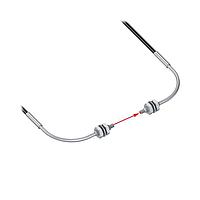 Cáp Quang Sợi Nhựa, Chế Độ Đối Diện; Đường Kính Lõi: 1.5 mm; Chiều Dài Sợi 5 m; Góc, Ren; Cắt Tự Do Banner Engineering PIAT630U