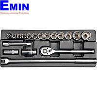 Bộ tuýp tay vặn 1/2" 18 chi tiết Yato YT-12641