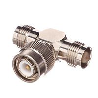 Radiall R143780000 RF Adapters - Tee TNC / TEE FEMALE-FEMALE/MALE ADAPTER