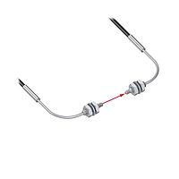 Cáp Quang Sợi Nhựa, Chế Độ Đối Diện; Đường Kính Lõi: 1 mm; Chiều Dài Sợi: 2 m; Góc, Ren; Cắt Tự Do Banner Engineering PIAT46U