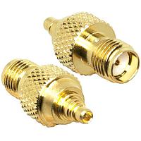 Bộ chuyển đổi RF - Giữa Series SMA Jack sang MMCX Plug Linx Technologies - TE Connectivity ADP-SMAF-MMXM