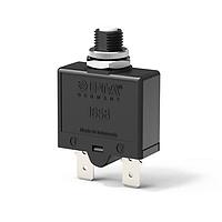 Aptomat Thiết kế rất tiết kiệm chi phí để đáp ứng các yêu cầu quốc tế. Không có bộ phận kim loại tiếp xúc mang dòng điện ngoài các đầu nối. Loại R theo tiêu chuẩn CBE EN 60934. Đơn vị sản xuất theo đơn đặt hàng. Đối với yêu cầu dưới 500 chiếc, vui lòng liên hệ Dịch vụ Khách hàng để xác minh. E-T-A Circuit Breakers 1658-G21-03-S83-5A